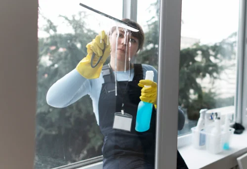 Nettoyage de vitres intérieures et extérieures à Cransac
